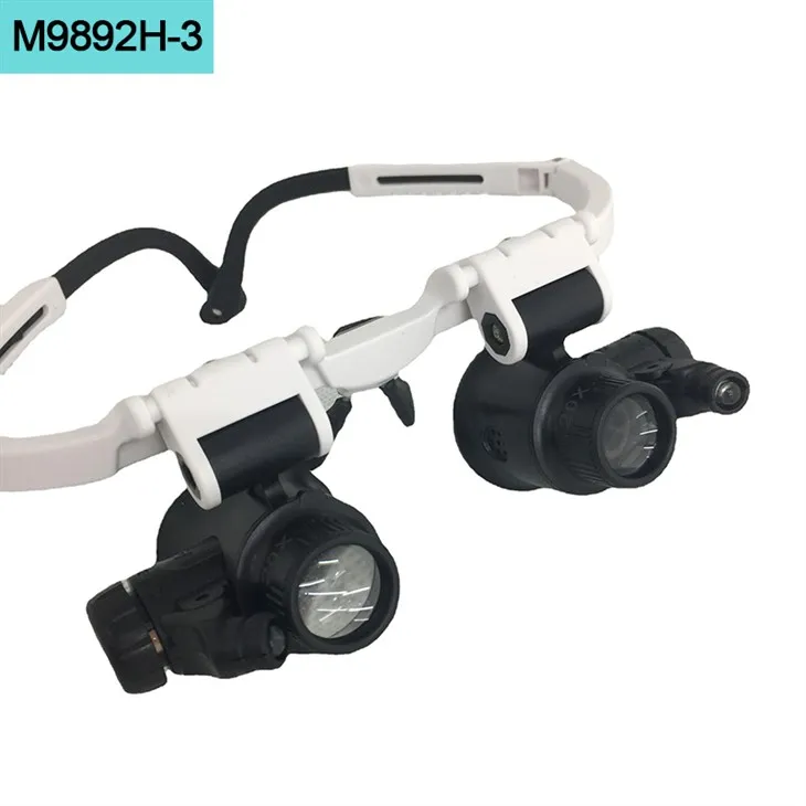 Lub taub hau Magnifying iav nrog LED teeb